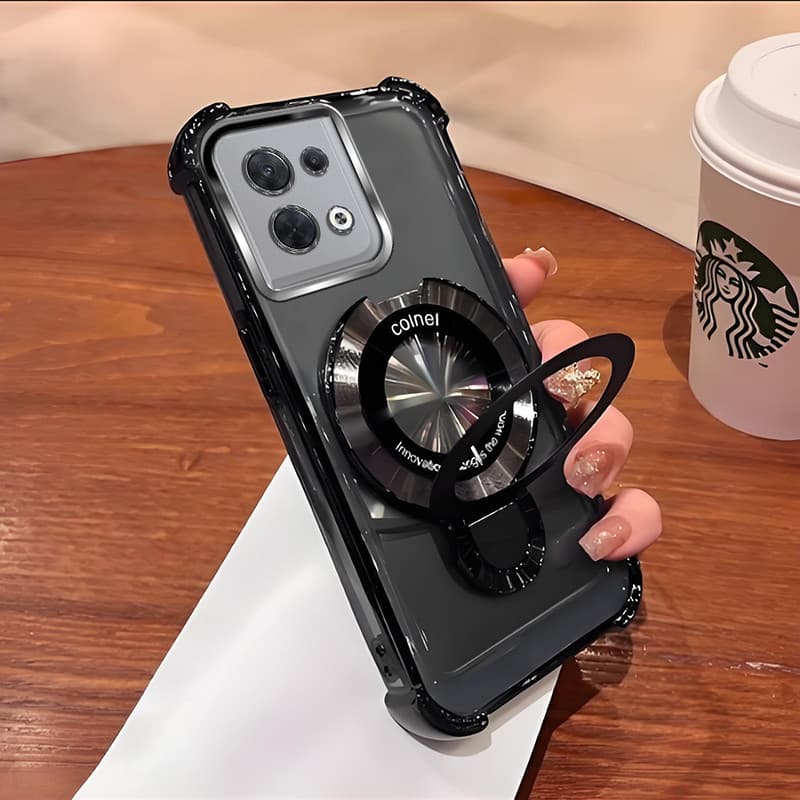 ปลอก OPPO A6 pro 5G 4G เคสโทรศัพท์สําหรับใหม่ Soft Anti fall เกราะป้องกันวงเล็บ DUD รูปที่ 5