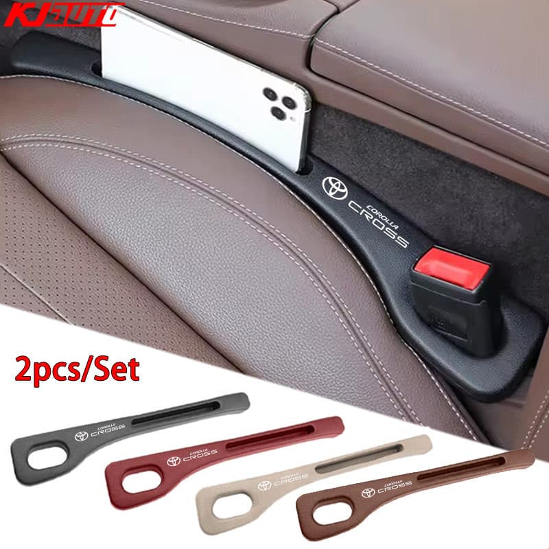 2 ชิ้น Toyota Corolla Cross Car Seat Gap Filler ตะเข็บด้านข้างปลั๊ก Strip Leak-proof บรรจุ Strip อุปกรณ์ตกแต่งภายใน รูปที่ 1