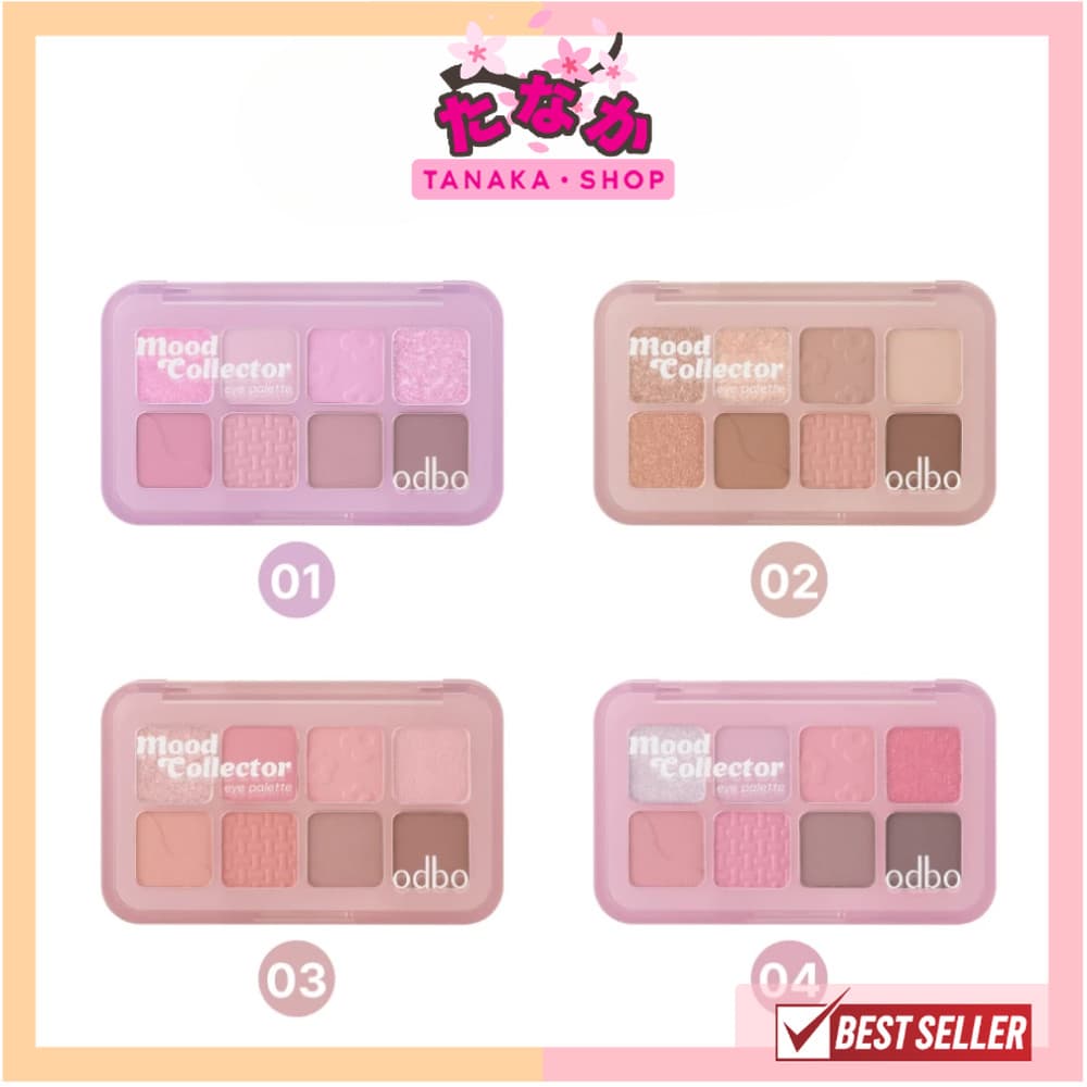 แท้/ถูกที่สุด/ไลฟ์ทุกวัน OD2030 ODBO MOOD COLLECTOR EYE PALLET รูปที่ 1