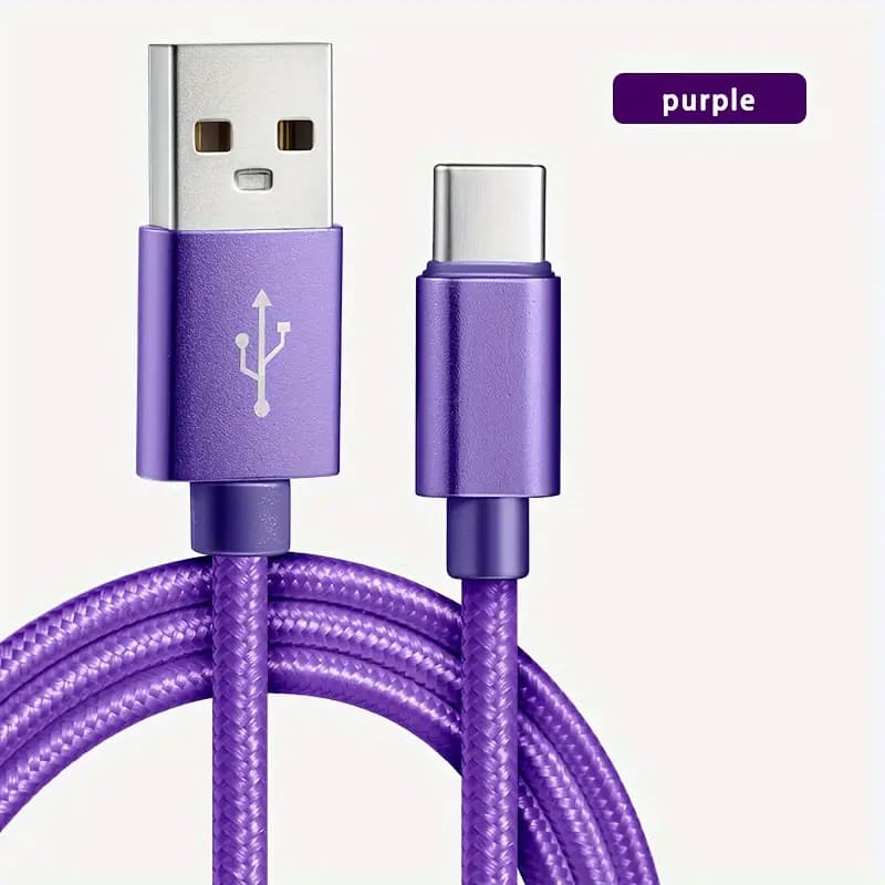 สายเคเบิล USB Type C ยาว 2 ม. สําหรับ Samsung, Redmi, และ OnePlus - การถ่ายโอนข้อมูลความเร็วสูงและการออกแบบที่ทนทาน xelect รูปที่ 4