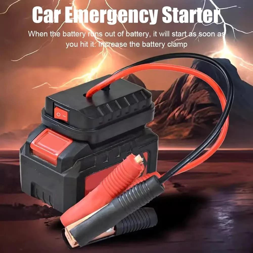 จั๊มสตาร์ทรถ 21v จั้มสตาร์ท พกพา jump start รถยนต์ จั๊มสตาทรถยนต์ สตาร์ทรถดีเซล รถกระบะ จั้มสตาสรถยนต์ จั๊มสตาท รถยนต์ รูปที่ 2