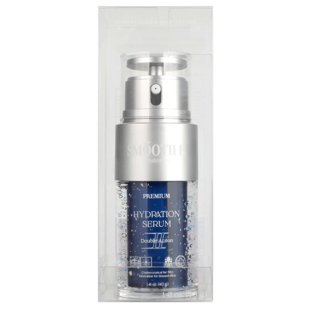 Smooth E Gentlemen Hydration Serum Double Action 40g. เซรั่มลดริ้วรอยร่องลึก จุดด่างดำ กระชับรูขุมขนสำหรับผู้ชาย รูปที่ 2