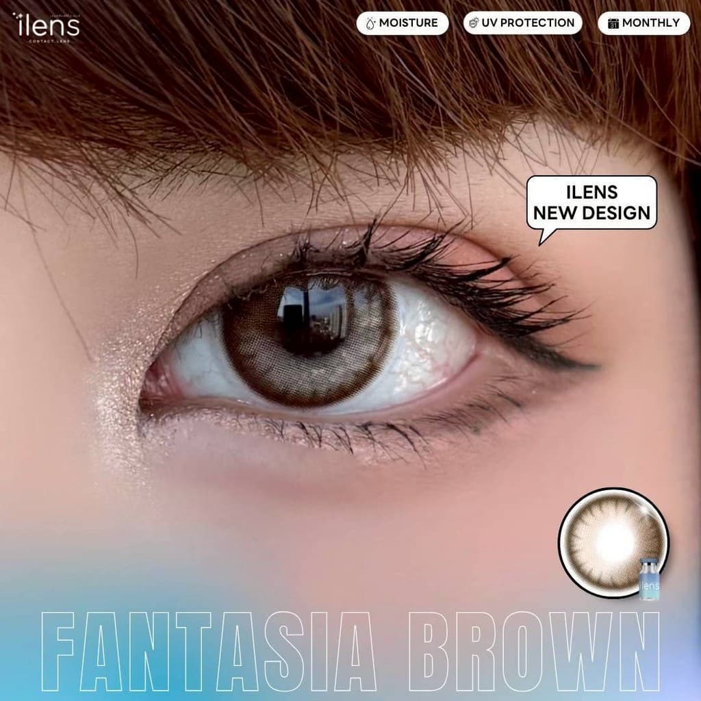 Fantasia iLens สายตาปกติ ถึง -9.50 คอนแทคเลนส์ Style เกาหลี รูปที่ 3