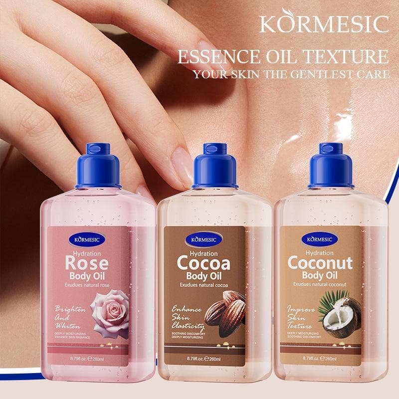 KORMESIC น้ำมันบำรุงผิวกายให้ความชุ่มชื้นด้วยผิวมะพร้าว, การดูแลผิว, 260ml รูปที่ 2