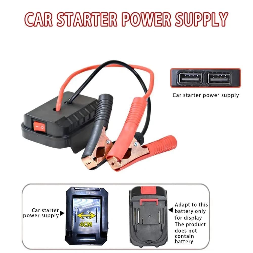 จั๊มสตาร์ทรถ 21v จั้มสตาร์ท พกพา jump start รถยนต์ จั๊มสตาทรถยนต์ สตาร์ทรถดีเซล รถกระบะ จั้มสตาสรถยนต์ จั๊มสตาท รถยนต์ รูปที่ 5