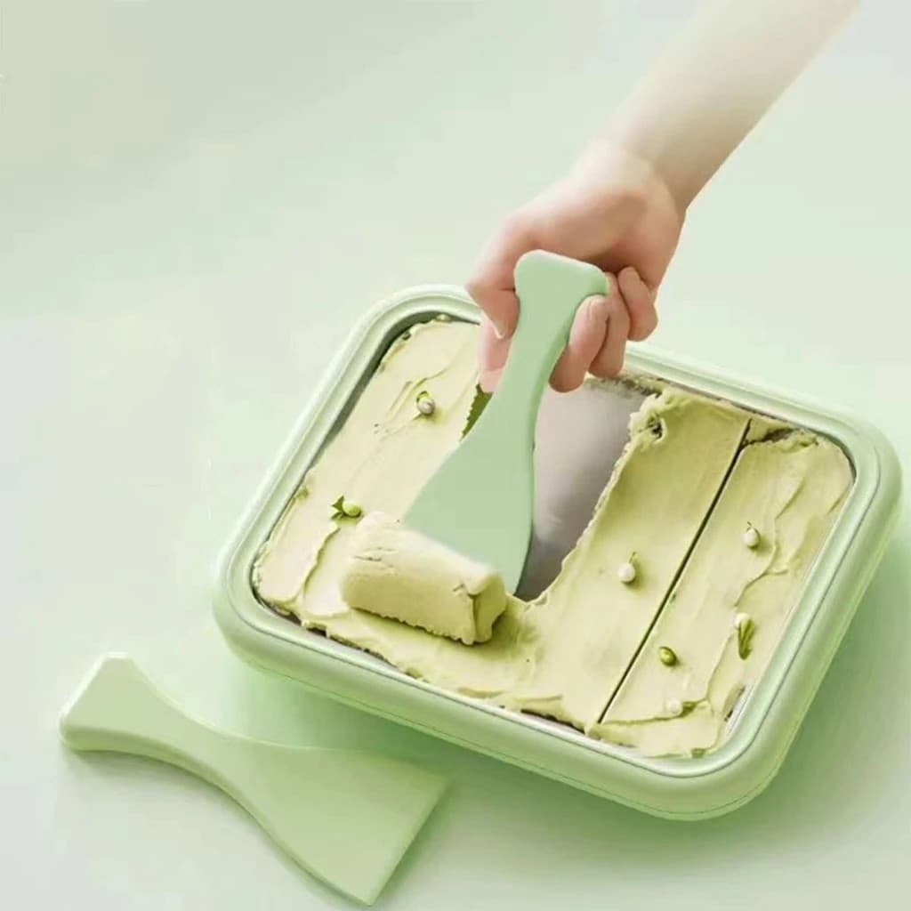 เครื่องผัดไอศครีม ที่ทำไอศครีม ที่ผัดไอติม กระทะผัดไอติม กระทะสำหรับทำไอติมผัด เครื่องทำไอติมทอด ที่ทำไอติม รูปที่ 8