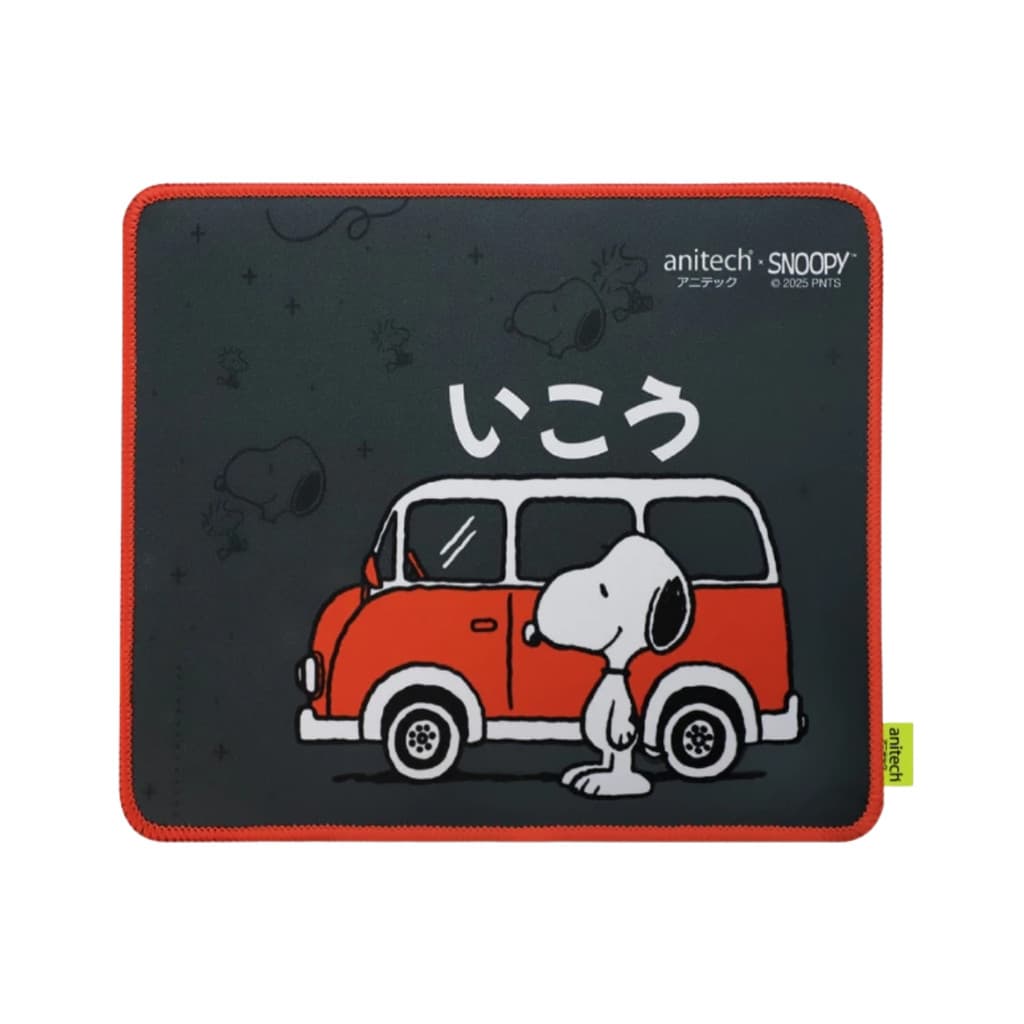 Anitech SNP-MP008 แผ่นรองเมาส์ X Snoopy3 ลายสนูปปี้ หนา 2 มม. ผิวลื่น พิมพ์ลายการ์ตูนสุดน่ารัก รูปที่ 2