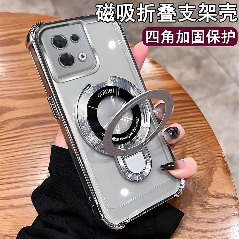 ปลอก OPPO A6 pro 5G 4G เคสโทรศัพท์สําหรับใหม่ Soft Anti fall เกราะป้องกันวงเล็บ DUD รูปที่ 4