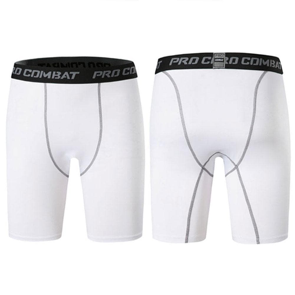 กางเกงรัดกล้ามเนื้อขาสั้น Pro combat เนื้อผ้าไนลอน ระบายอากาศดี รูปที่ 5