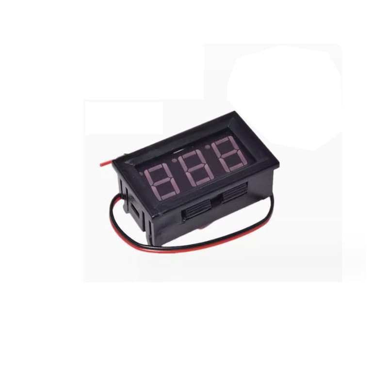 วัดโวลท์ DC วัดไฟ 4.5 ถึง 30 โวลท์DC หน้าจอดิจิตอล เครื่องมือวัดโวลท์ 4.5-30V 3สี รูปที่ 4