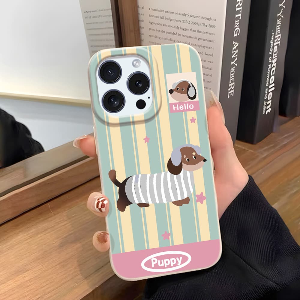 เคสนุ่มเ For iPhone 16 15 14 13 12 11 8 7 6 6S X XS XR SE Plus Pro Max 2020 2022 เคสไอโฟน การ์ตูน XMK รูปที่ 3