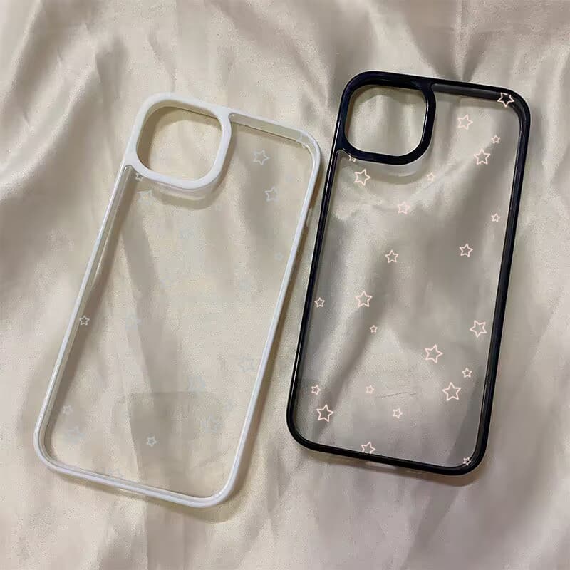 SAMSUNG สําหรับSamsung A15 A05S A55 A06 A26 A36 A56 A35 A54 A16 A12 A52 A34 5G A32 สีสันLittle Starsซิลิโคนใสกันกระแทก รูปที่ 9