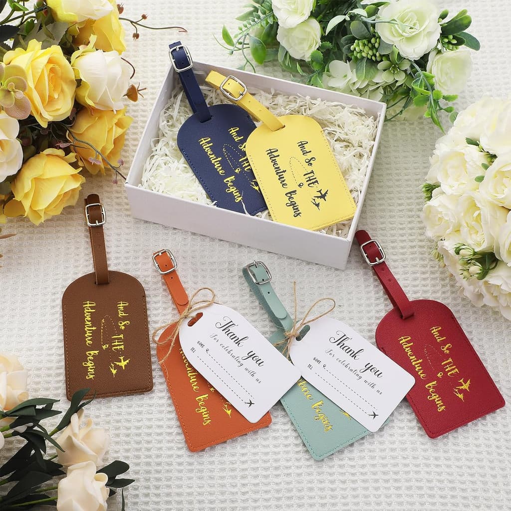 ส่วนบุคคลฟรี Bag Tag ป้ายชื่อห้อยกระเป๋า+สายคล้อง พวงกุญแจป้ายชื่อ ป้ายกระเป๋าเดินทาง แท็กกระเป๋านักเรียน Luggage Tags รูปที่ 7