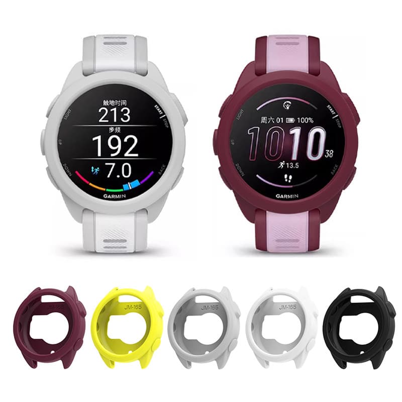 เคสซิลิโคนนุ่มเปลือกน้ําหนักเบาสําหรับ Garmin Forerunner 165 รูปที่ 1
