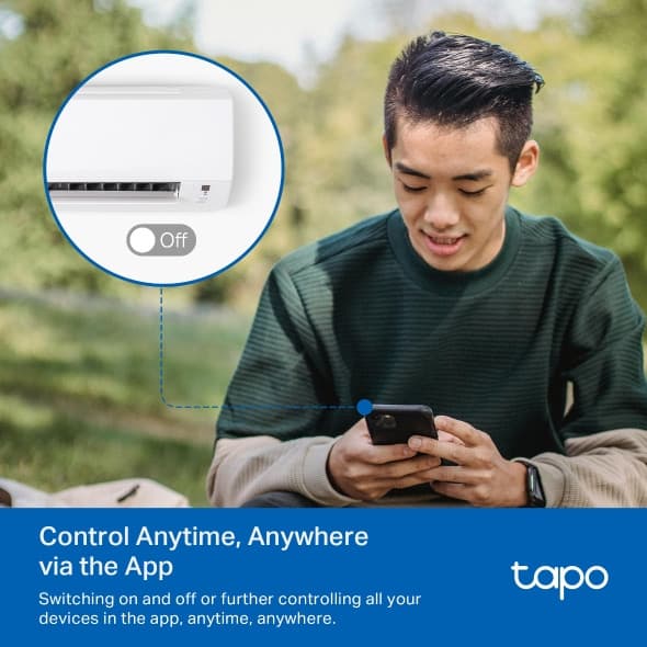 TAPO H110 Smart IR & IoT Hub เชื่อมต่อและควบคุมอุปกรณ์ IR และเซนเซอร์ Tapo รวมถึงรวมเข้ากับระบบนิเวศ Matter* รูปที่ 8