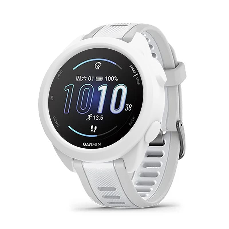 เคสซิลิโคนนุ่มเปลือกน้ําหนักเบาสําหรับ Garmin Forerunner 165 รูปที่ 8
