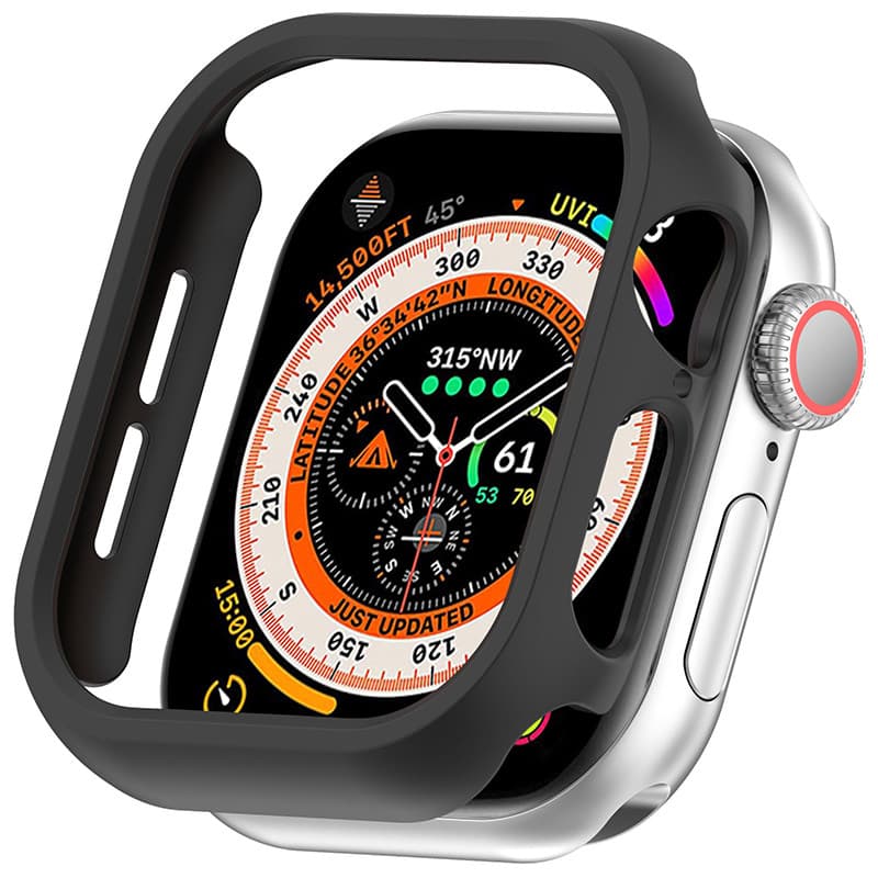 เคสป้องกัน PC สําหรับ Apple Watch Series 10/9/8/7/SE/6/5/4/Ultra 2 ขนาด 40/41/42/44/45/46/49 มม. รูปที่ 2