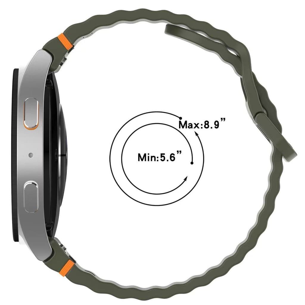 สายนาฬิกาGarmin245/165/55/158/570 42mm active5 active6 vivoactive3 venu venu2plus venu sq2 vivomove3 รูปที่ 7