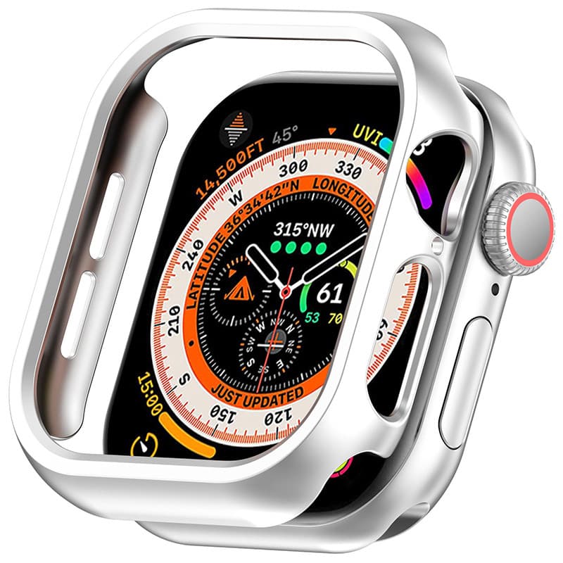เคสป้องกัน PC สําหรับ Apple Watch Series 10/9/8/7/SE/6/5/4/Ultra 2 ขนาด 40/41/42/44/45/46/49 มม. รูปที่ 3