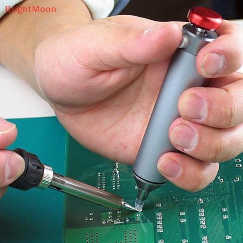BrightMoon Solder Sucker Clog Desoldering ปั๊มสําหรับ Solder ถอดเปลี่ยนความร้อน Resistan ซิลิโคนดูดหัวฉีด รูปที่ 2