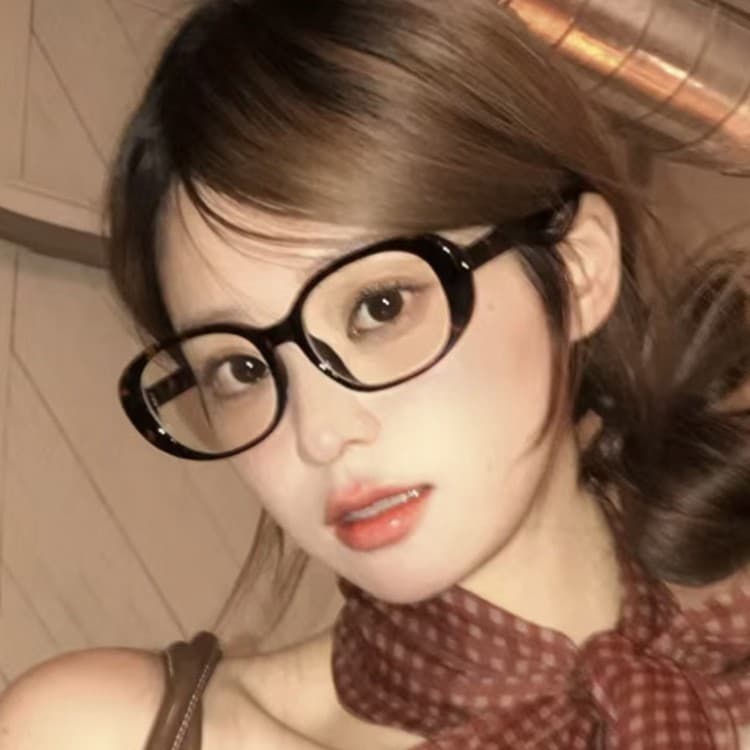 Retro สีแดงรูปไข่กรอบแว่นตาผู้หญิงผู้ชาย Anti bBlue Light แว่นตา รูปที่ 4