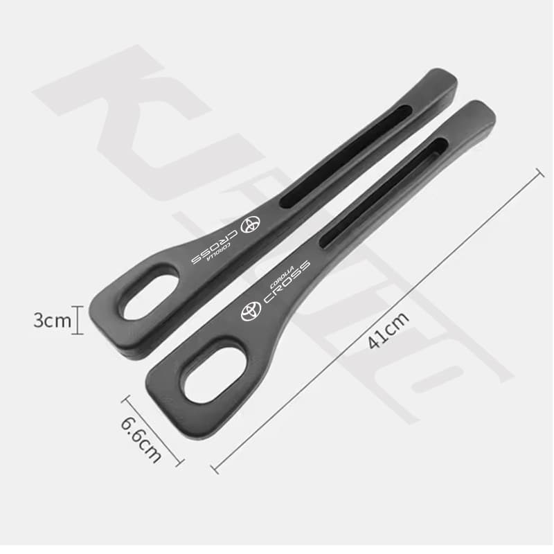 2 ชิ้น Toyota Corolla Cross Car Seat Gap Filler ตะเข็บด้านข้างปลั๊ก Strip Leak-proof บรรจุ Strip อุปกรณ์ตกแต่งภายใน รูปที่ 3