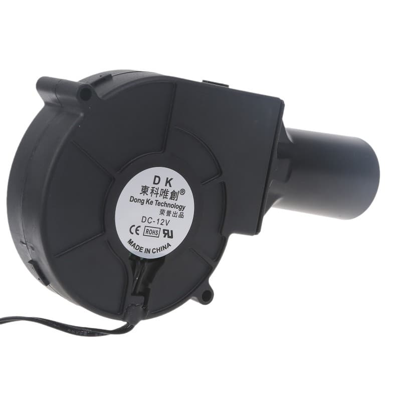 monqiqi พัดลมหอยโข่ง 12V DC ปรับได้ เทอร์โบ ลมแรง พัดลมระบายอากาศ พัดลมเทอร์โบ พัดลมก้นหอย พัดลมเป่าเตา เครื่องเป่าลม รูปที่ 9