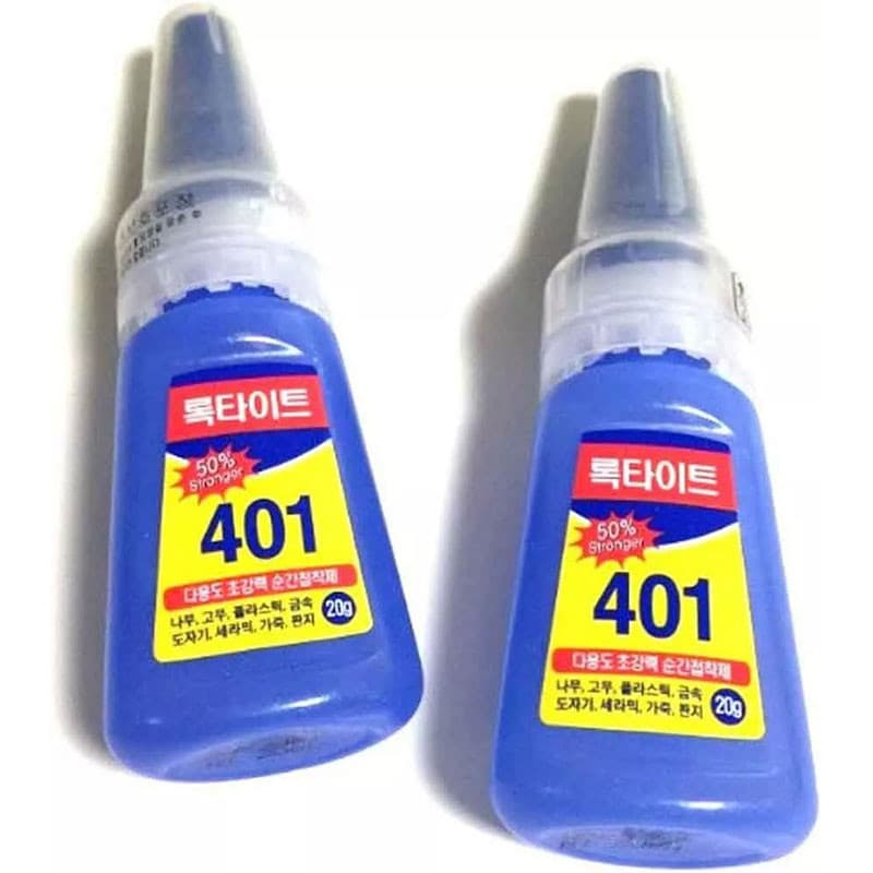 เนื้อเจล สำหรับเล็บปลอมโดยเฉพาะ กาว 401 แห้งไว ไม่ทำลายหน้าเล็บ น้ำหนักสุทธิ 20 กรัม น้ำหนักรวมขวด 35 กรัม รูปที่ 8