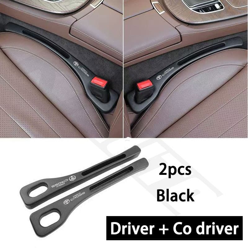 2 ชิ้น Toyota Corolla Cross Car Seat Gap Filler ตะเข็บด้านข้างปลั๊ก Strip Leak-proof บรรจุ Strip อุปกรณ์ตกแต่งภายใน รูปที่ 9