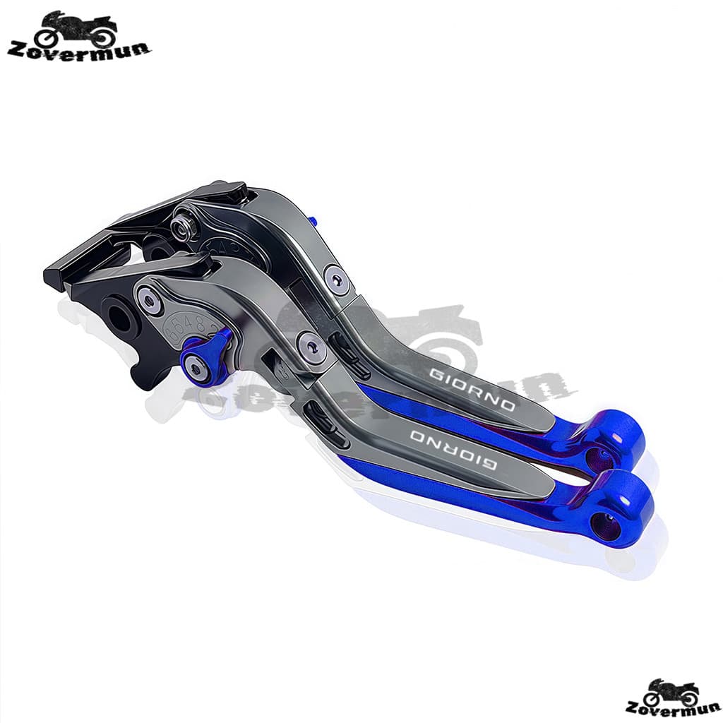 สำหรับ Honda GIORNO+125 ABS/CBS มอเตอร์ไซค์ ปรับแต่ง CNC อลูมิเนียม 6 ระดับ ปรับได้ คันเบรกและคลัทช์แบบพับได้ คันเบรกและคลัทช์แบบยืดหดได้ รูปที่ 7