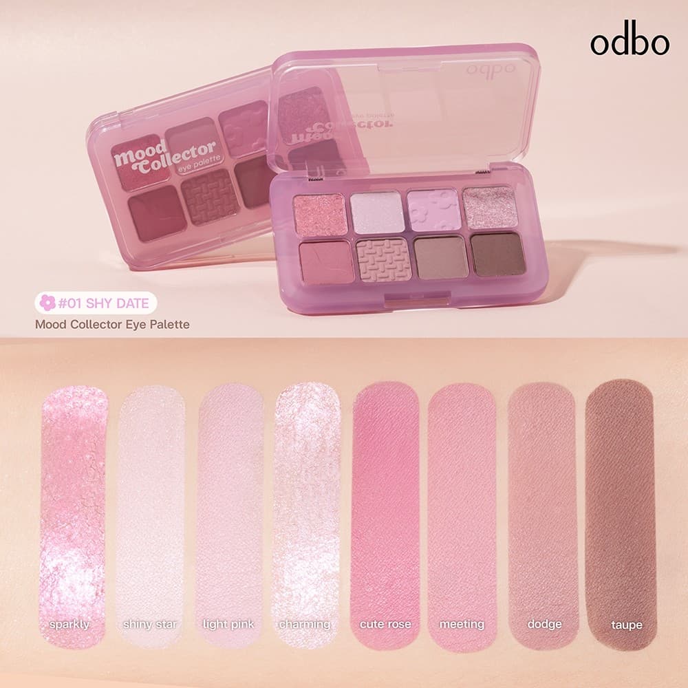 แท้/ถูกที่สุด/ไลฟ์ทุกวัน OD2030 ODBO MOOD COLLECTOR EYE PALLET รูปที่ 3