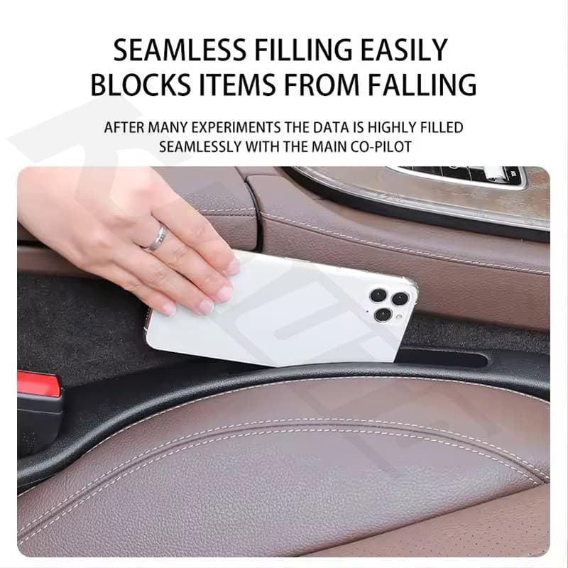 2 ชิ้น Toyota Corolla Cross Car Seat Gap Filler ตะเข็บด้านข้างปลั๊ก Strip Leak-proof บรรจุ Strip อุปกรณ์ตกแต่งภายใน รูปที่ 7