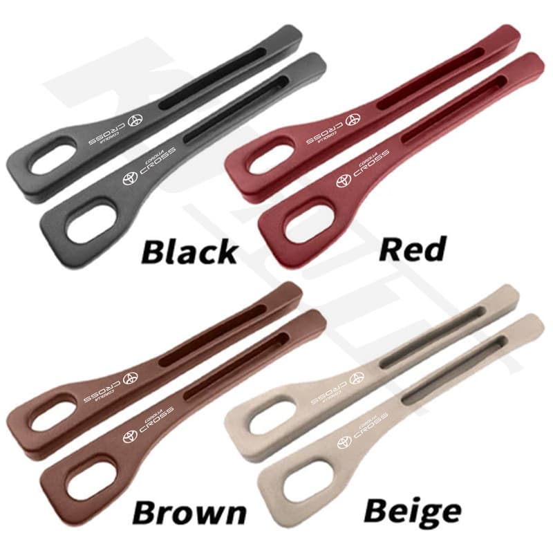 2 ชิ้น Toyota Corolla Cross Car Seat Gap Filler ตะเข็บด้านข้างปลั๊ก Strip Leak-proof บรรจุ Strip อุปกรณ์ตกแต่งภายใน รูปที่ 4