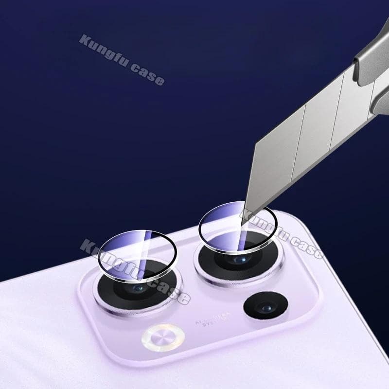 Reno 15 Pro โลหะแหวนกล้องสําหรับ OPPO Reno 15 14 Pro Max F OPPOReno15 ProMax 5G แหวนโลหะป้องกันหน้าจอกระจกนิรภัยกล้องเลนส์ป้องกันฟิล์ม รูปที่ 3