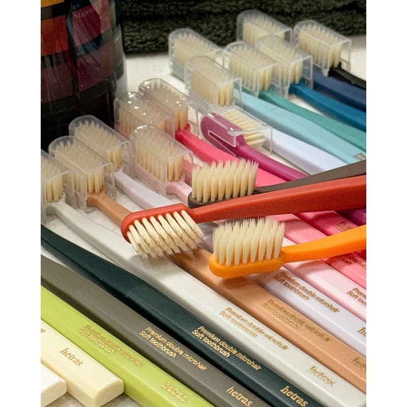 ถูกที่สุด ของแท้ HETRAS PREMIUM SCALING TOOTHBRUSH แบบยกกล่อง 21 ด้าม รูปที่ 7