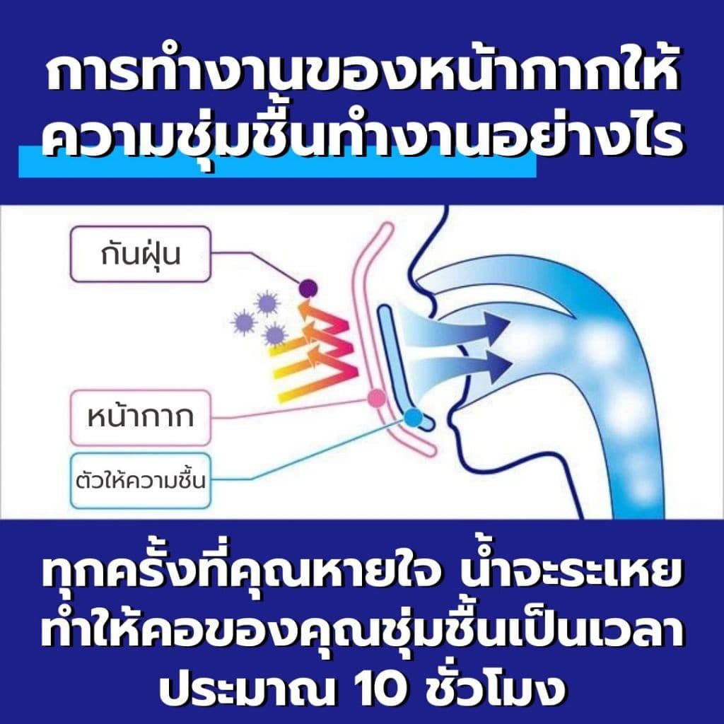หน้ากากอนามัย pm2.5 Face 3D Mask หน้ากากกันฝุ่น หน้ากากอนามัยญี่ปุ่น แมสก์ล่องหน รูปที่ 3
