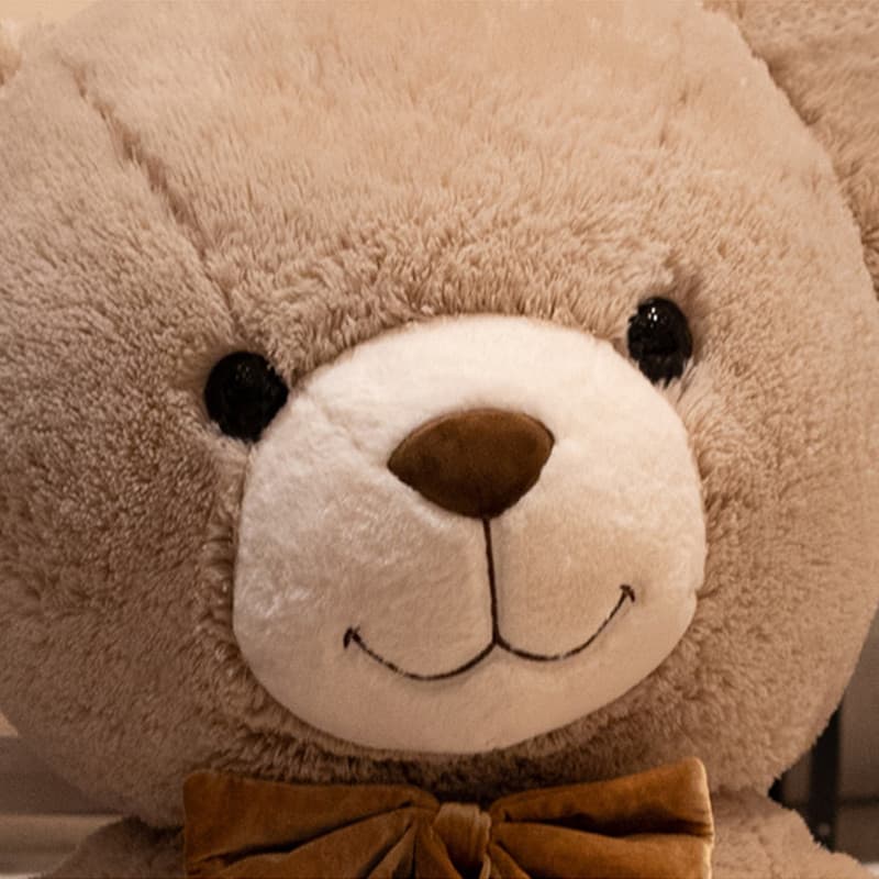 ตุ๊กตาหมี ตุ๊กตา ตุ๊กตายักษ์ 90/120/140/160CM ใยสังเคราะห์ PP ตุ๊กตาตัวใหญ่เท่าคน รูปที่ 5