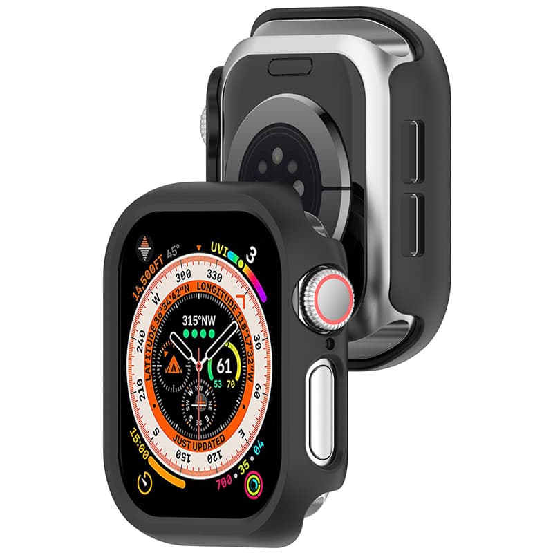 เคสป้องกัน PC สําหรับ Apple Watch Series 10/9/8/7/SE/6/5/4/Ultra 2 ขนาด 40/41/42/44/45/46/49 มม. รูปที่ 5
