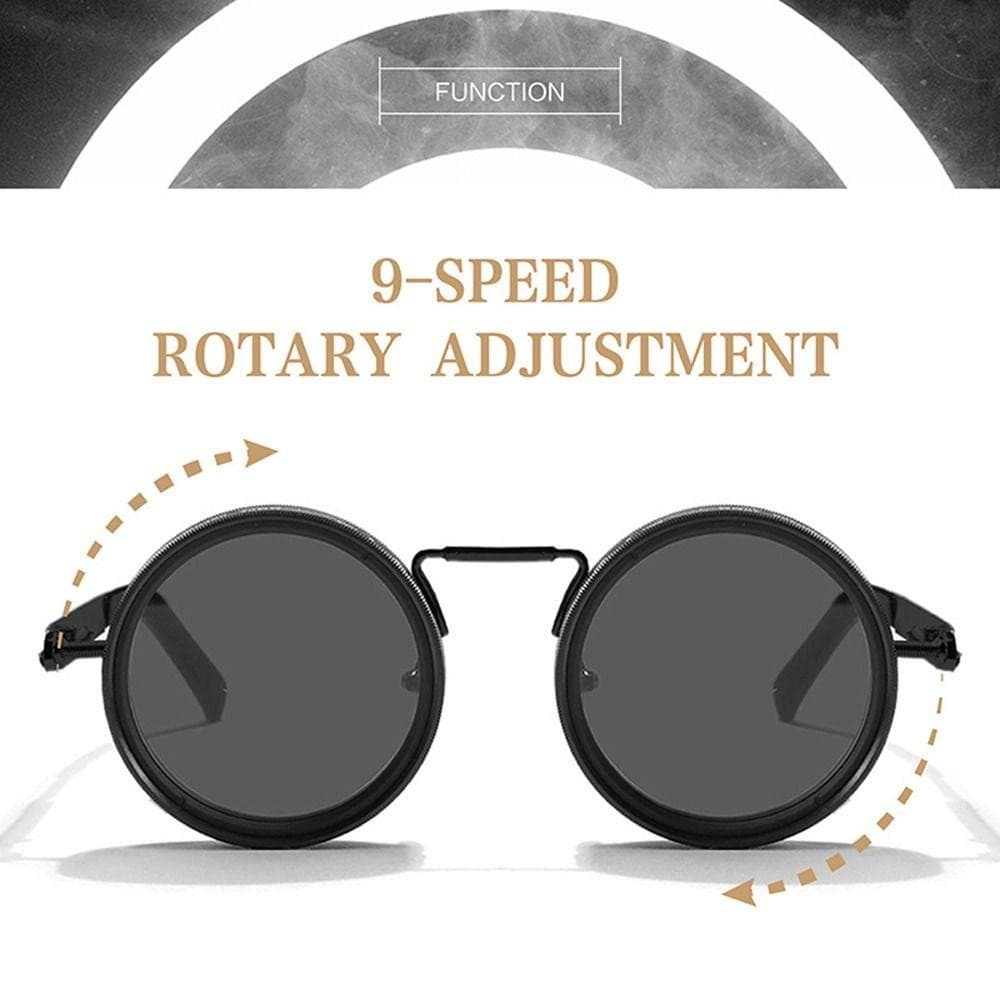 CHILDJOYLYN แว่นกันแดดปรับแสงได้ 9 ระดับ พร้อมฟิลเตอร์ UV400 เหมาะสำหรับกิจกรรมกลางแจ้ง รูปที่ 5