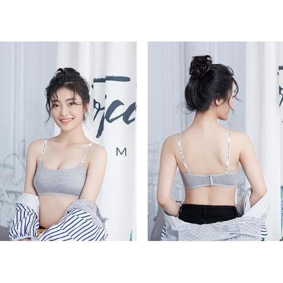 #058 ถูกที่สุด สายตัวอักษร ตะขอหลัง3ระดับ ใส่สบายมากๆทรงสวย มีฟองน้ำ รูปที่ 5