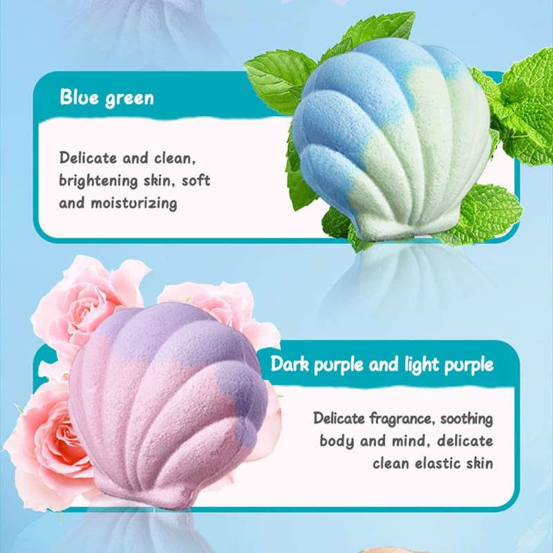 Bubble Bath Bomb ในอ่างอาบน้ำหอมๆ ติดตัวพกพาไปโรงแรม บับเบิ้ลบาธ บาสบอม ฟองเยอะ ขัดขี้ไคล อุปกรณ์อาบน้ำ ใช้ดี ใช้ง่าย รูปที่ 9