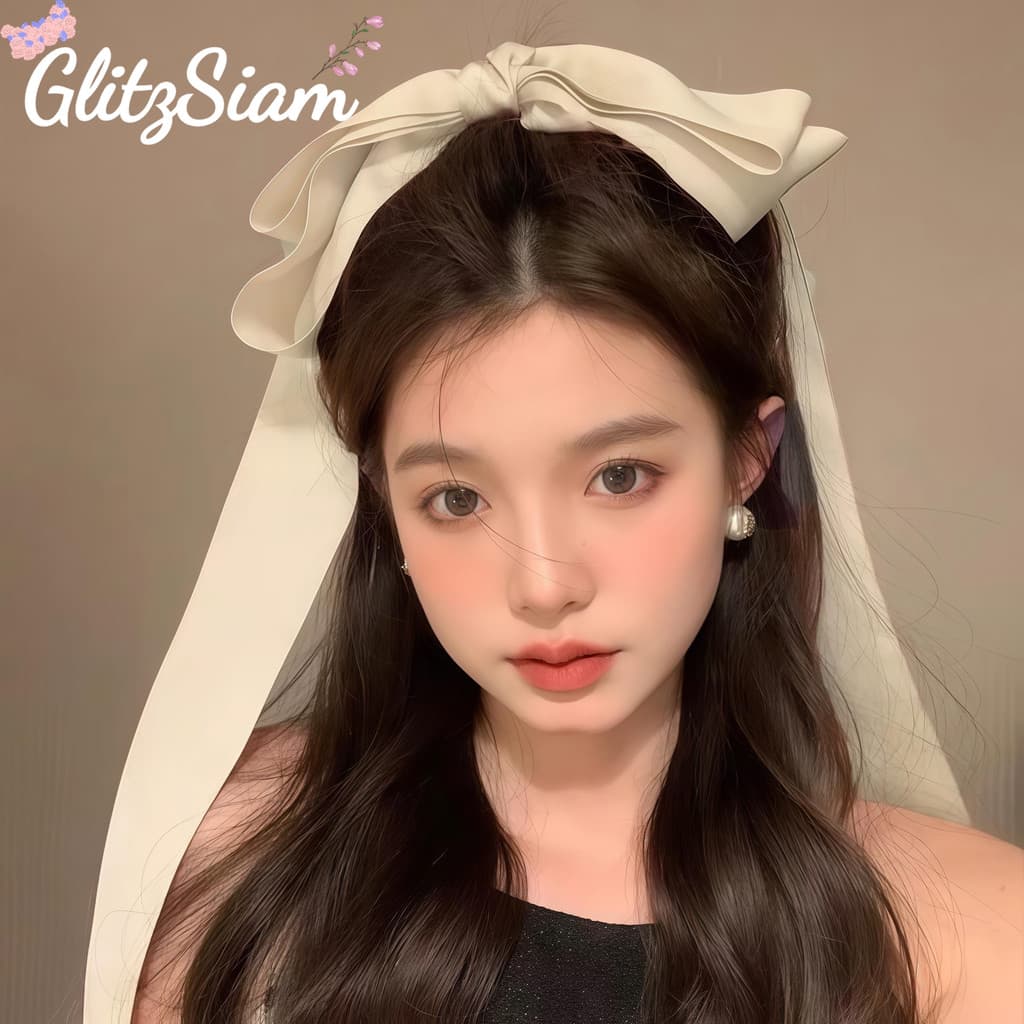GlitzSiamเครื่องประดับผมแฟชั่นสําหรับผู้หญิงผีเสื้อกิ๊บติดผมสไตล์เกาหลี เข้ากับทุกการแต่งกาย ในไทย รูปที่ 1