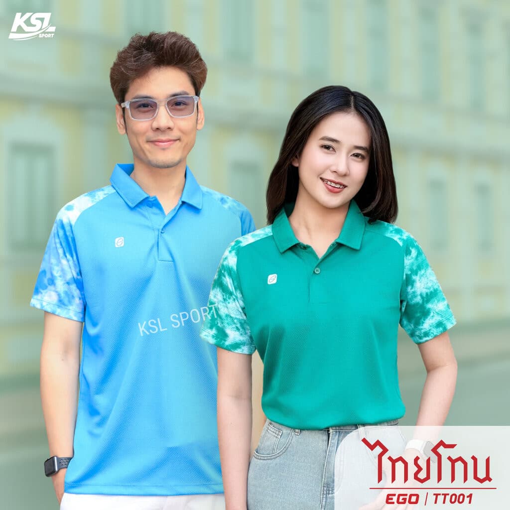 Ego Sport เสื้อโปโล อีโก้ สปอร์ต เสื้อคอปก Tiedye รุ่น Thai Tone เสื้อมัดย้อม รูปที่ 2