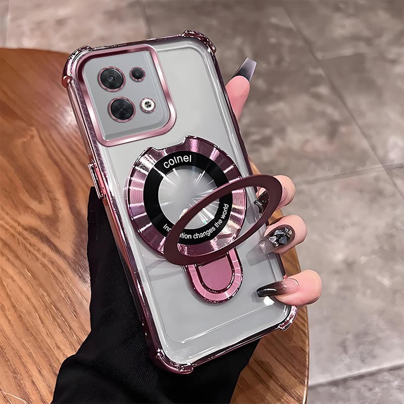 ปลอก OPPO A6 pro 5G 4G เคสโทรศัพท์สําหรับใหม่ Soft Anti fall เกราะป้องกันวงเล็บ DUD รูปที่ 3
