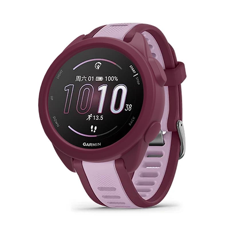 เคสซิลิโคนนุ่มเปลือกน้ําหนักเบาสําหรับ Garmin Forerunner 165 รูปที่ 4