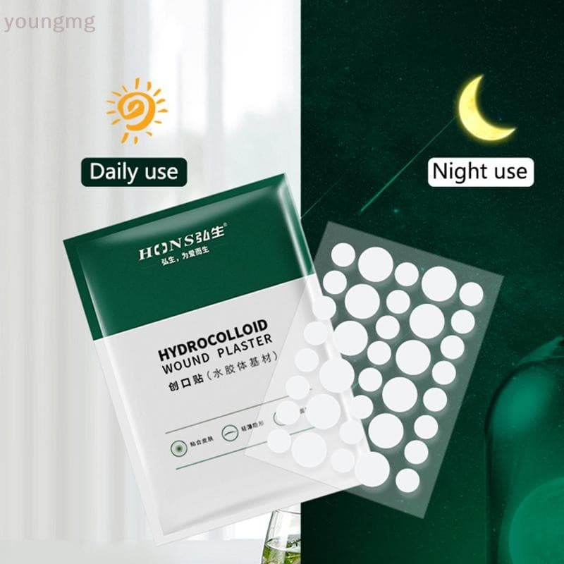 Face Skin Care ที่มองไม่เห็นสิวแพทช์กําจัดสิว Hydrocolloid แพทช์จุดเครื่องหมายคอนซีลเลอร์ซ่อมสติกเกอร์ TH รูปที่ 1