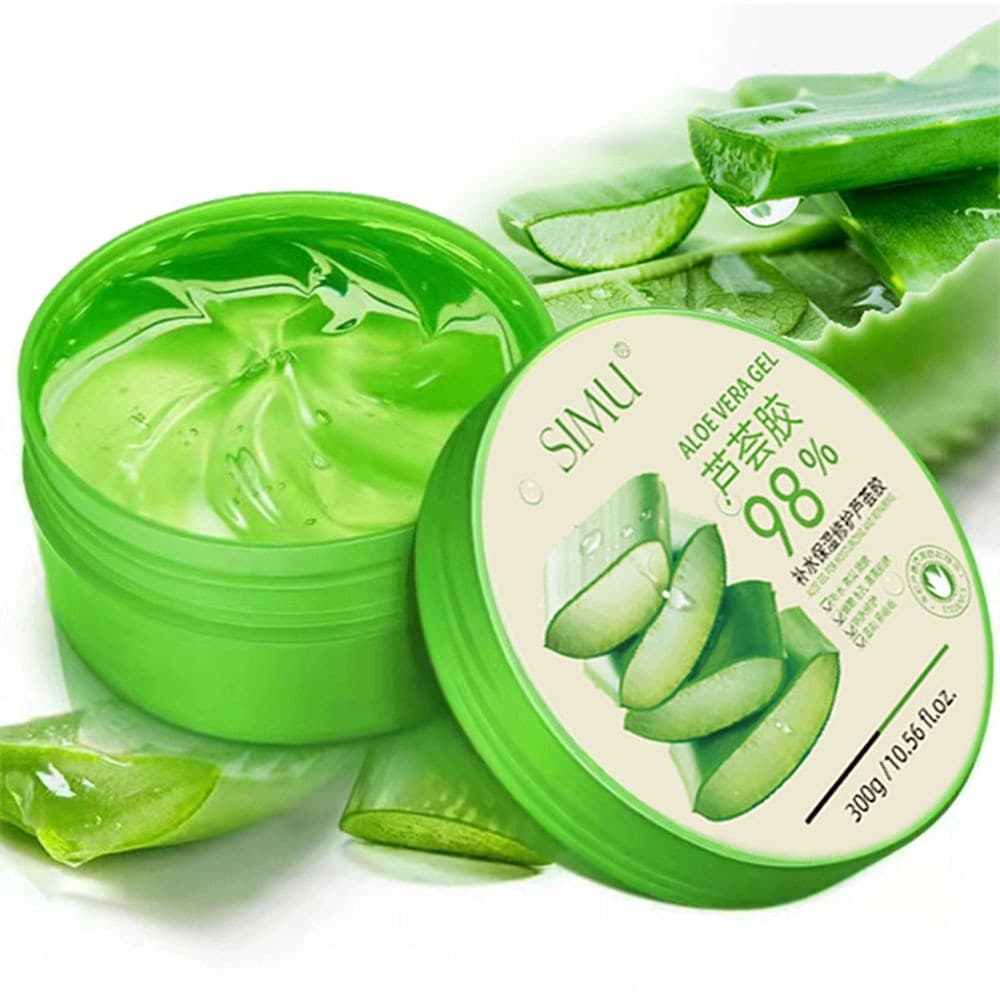 เจลว่านหางจระเข้ Aloe Vera 99% 300ml บำรุงผิวให้ชุ่มชื่นทั้งผิวหน้าและผิวกาย Soothing&Moisture รูปที่ 8