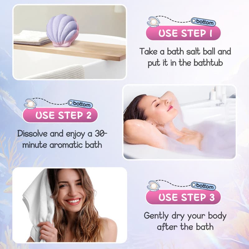 Bubble Bath Bomb ในอ่างอาบน้ำหอมๆ ติดตัวพกพาไปโรงแรม บับเบิ้ลบาธ บาสบอม ฟองเยอะ ขัดขี้ไคล อุปกรณ์อาบน้ำ ใช้ดี ใช้ง่าย รูปที่ 7