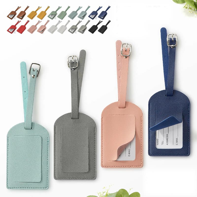 ส่วนบุคคลฟรี Bag Tag ป้ายชื่อห้อยกระเป๋า+สายคล้อง พวงกุญแจป้ายชื่อ ป้ายกระเป๋าเดินทาง แท็กกระเป๋านักเรียน Luggage Tags รูปที่ 9