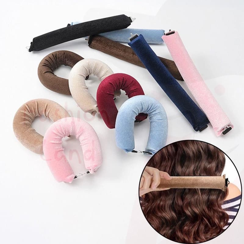 ชุดโรลม้วนผม 1/3 ชิ้น Heatless Curling Rod แถบคาดศีรษะ Lazy Hair Curlers ไม่มีความร้อนผม พร้อมตะขอเครื่องมือจัดแต่งทรงผม รูปที่ 8